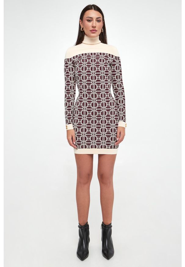 Elisabetta Franchi - Sukienka mini ELISABETTA FRANCHI. Długość: mini
