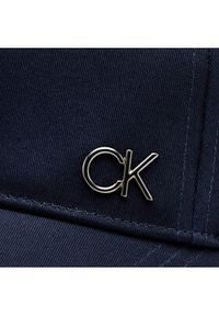 Calvin Klein Czapka z daszkiem Ck Bombed Metal Bb Cap K50K510968 Granatowy. Kolor: niebieski. Materiał: bawełna