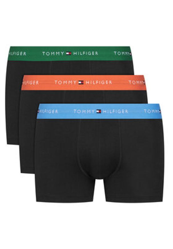 TOMMY HILFIGER - Tommy Hilfiger Komplet 3 par bokserek UM0UM02763 Czarny. Kolor: czarny. Materiał: bawełna