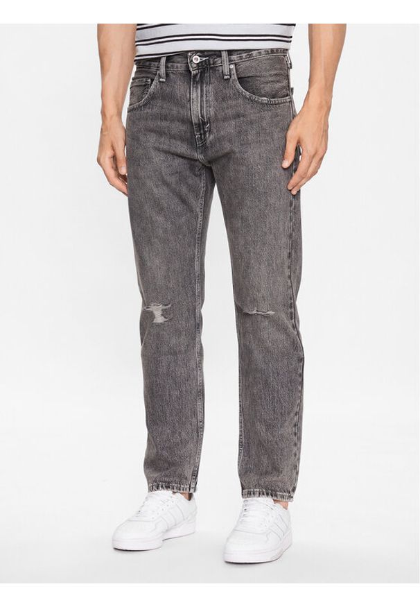 Levi's® Jeansy Silver Tab A3666-0010 Szary Straight Fit. Kolor: szary