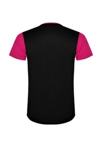 ROLY - Koszulka Sportowa Z Krótkim Rękawem Dla Dorosłych Unisex Detroit. Kolor: różowy, wielokolorowy, czarny. Długość rękawa: krótki rękaw. Długość: krótkie. Sport: turystyka piesza #2
