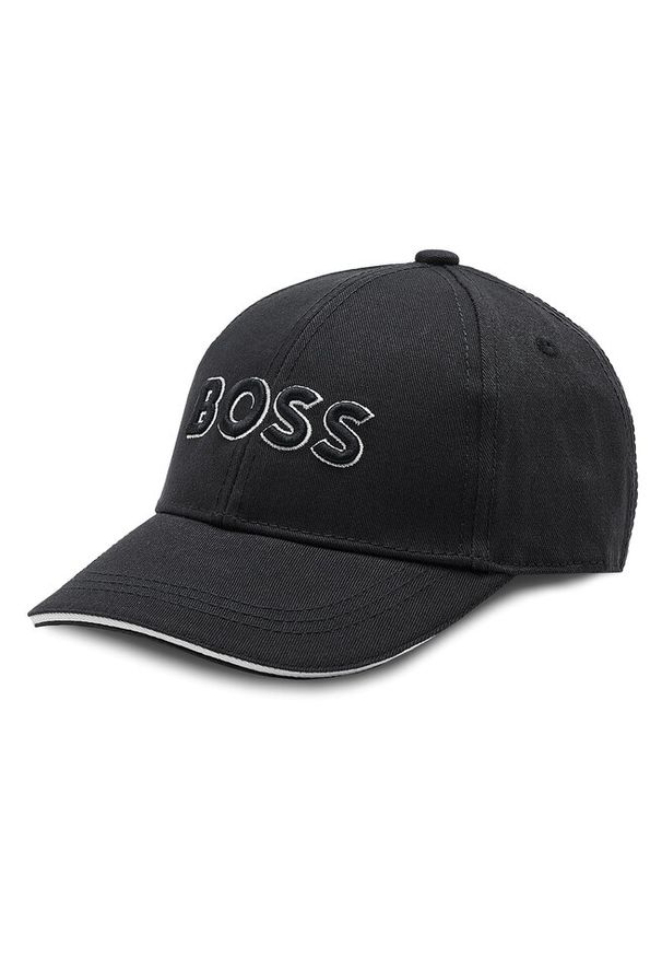 BOSS - Czapka z daszkiem Boss. Kolor: czarny