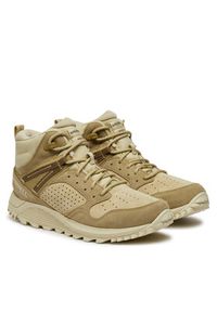 Merrell Trapery Wildwood Mid Ltr Wp J038298 Beżowy. Kolor: beżowy. Materiał: skóra, zamsz