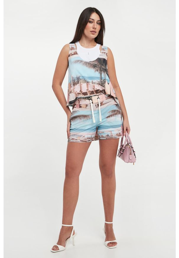 Sportalm - Szorty damskie z tropikalnym wzorem SPORTALM