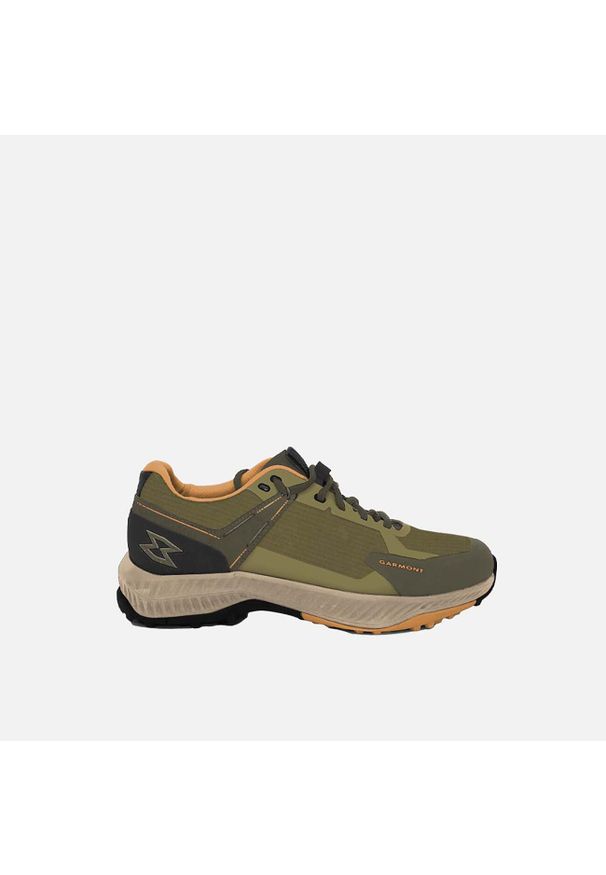 Buty trekkingowe Garmont 9.81 HI-Ride. Kolor: zielony, wielokolorowy, żółty. Styl: sportowy. Sport: turystyka piesza, kolarstwo