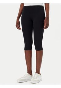 JJXX Komplet 2 par legginsów Gigi 12284226 Czarny Slim Fit. Kolor: czarny. Materiał: bawełna