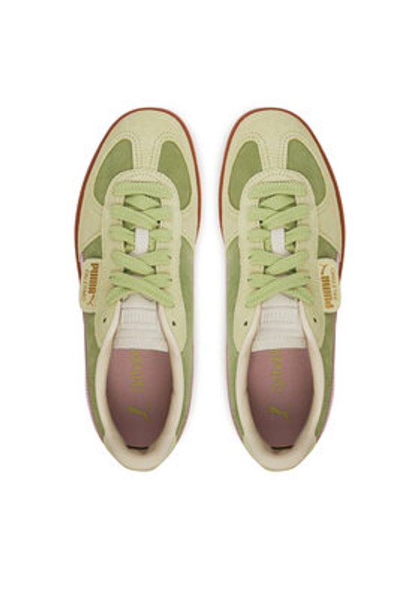 Puma Sneakersy Palermo 396463 74 Zielony. Kolor: zielony. Materiał: zamsz, skóra