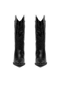 DeeZee Kowbojki W3LH170101 Czarny. Kolor: czarny. Materiał: syntetyk, materiał #7