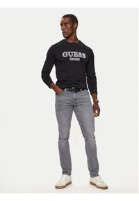 Guess Longsleeve M4BI46 I3Z14 Czarny Slim Fit. Kolor: czarny. Materiał: bawełna. Długość rękawa: długi rękaw