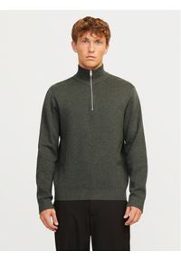 Jack & Jones - Jack&Jones Sweter Milano 12259664 Écru Relaxed Fit. Materiał: bawełna