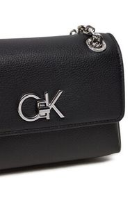 Calvin Klein Torebka Shouder Bag K60K612546 Czarny. Kolor: czarny. Materiał: skórzane #6