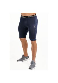 ROUGH RADICAL - Spodenki fitness męskie Rough Radical Tight Shorts. Kolor: niebieski. Sport: fitness