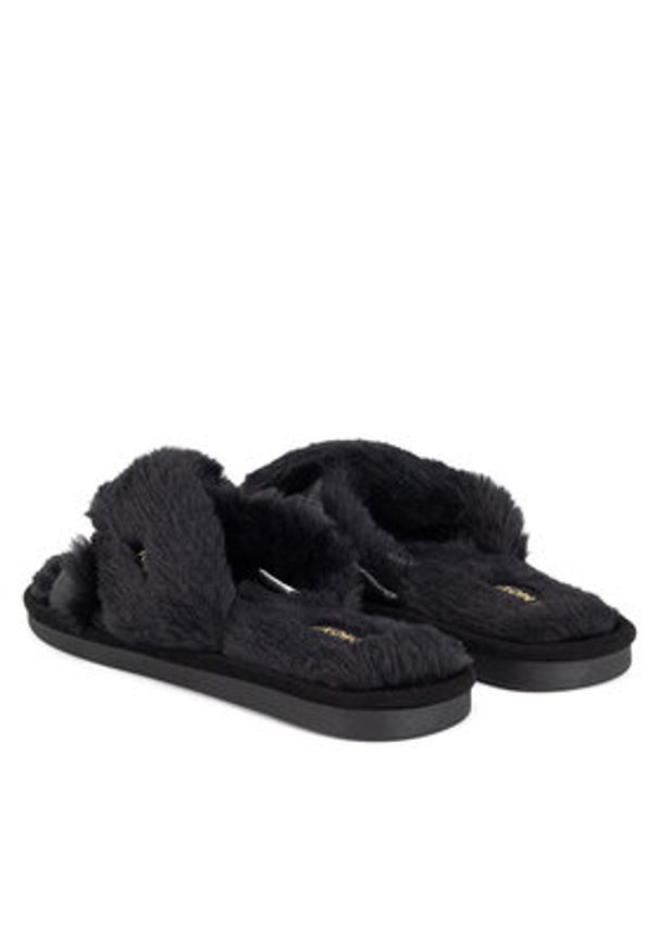 MEXX Kapcie MI002004343W Czarny. Kolor: czarny. Materiał: materiał