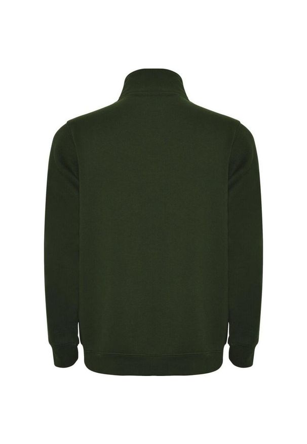 ROLY - Męska Bluza Rozpinana Aneto Quarter Zip. Kolor: zielony