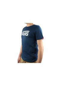 Vans Ap M Flying VS Tee, męski t-shirt. Kolor: niebieski