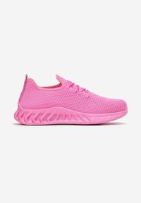 Renee - Różowe Buty Sportowe Artous. Nosek buta: okrągły. Kolor: różowy. Materiał: materiał. Szerokość cholewki: normalna. Wzór: aplikacja. Sport: taniec, bieganie #4