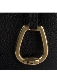 Lauren Ralph Lauren Torebka Rvrsble Tote 431795329001 Czarny. Kolor: czarny. Materiał: skórzane #5