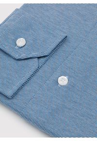 Pako Lorente - PAKO LORENTE – Bawełniana koszula męska w kolorze niebieskim. Kolor: niebieski. Materiał: bawełna #9