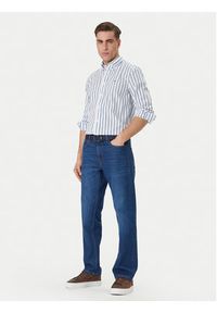 TOMMY HILFIGER - Tommy Hilfiger Koszula MW0MW42441 Niebieski Regular Fit. Kolor: niebieski. Materiał: bawełna #2