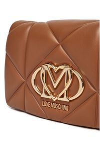 Love Moschino - LOVE MOSCHINO Torebka JC4043PP1MLC0201 Brązowy. Kolor: brązowy. Materiał: skórzane