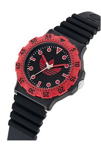 Adidas - adidas Zegarek AO Style Discoverer Two AOSY25514 Czarny. Kolor: czarny. Materiał: syntetyk #5