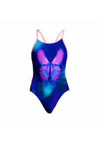 FUNKITA - Strój kąpielowy jednoczęściowy Funkita FLY BABY - dziewczęcy. Kolor: niebieski