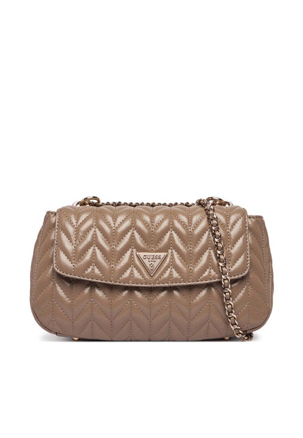 Guess Torebka Cheryl HWTQ97 20210 Beżowy. Kolor: beżowy. Materiał: skórzane