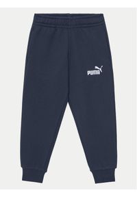 Puma Spodnie dresowe Ess 684934 Granatowy Regular Fit. Kolor: niebieski. Materiał: syntetyk, bawełna