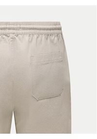 Only & Sons Szorty materiałowe Tel 22027949 Beżowy Regular Fit. Kolor: beżowy. Materiał: bawełna #8