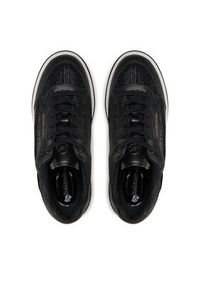 MICHAEL Michael Kors Sneakersy Hayes Embellished Leather Sneaker 43F4HYFS1D Czarny. Kolor: czarny. Materiał: skóra #6
