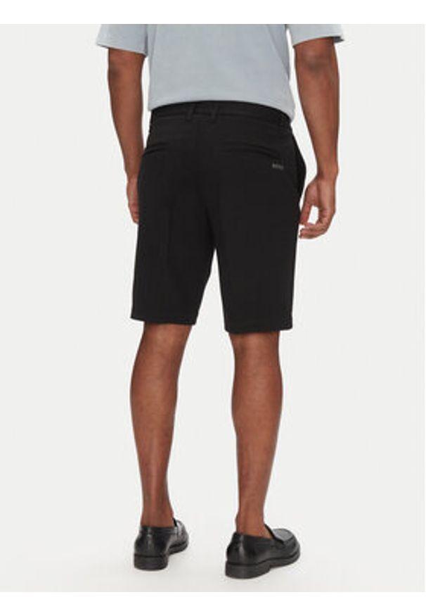 BOSS Szorty materiałowe S_Commuter-J 50511436 Czarny Slim Fit. Kolor: czarny. Materiał: syntetyk