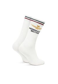 Aeronautica Militare Skarpety Wysokie Męskie 252CZ0012UL00499 Biały. Kolor: biały. Materiał: materiał, bawełna