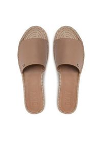 DKNY Espadryle K1304618 Beżowy. Kolor: beżowy. Materiał: skóra #3