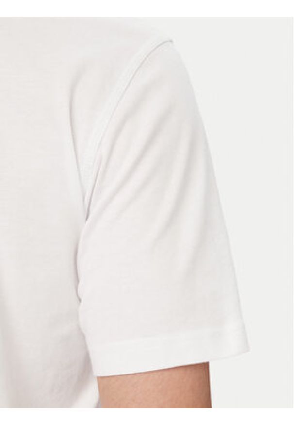 Adidas - adidas T-Shirt Trefoil Essentials JI8544 Biały Regular Fit. Kolor: biały. Materiał: bawełna