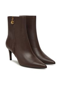 Coccinelle Botki E4 SB3 11 01 01 W20 Brązowy. Kolor: brązowy. Materiał: skóra #5