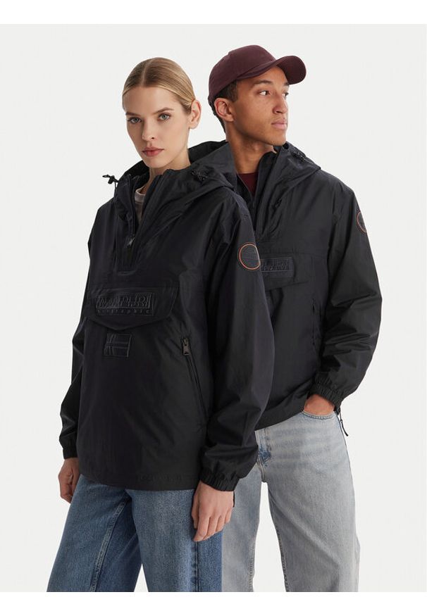 Napapijri Kurtka anorak RF Next WB NP0A4FI3 Granatowy Loose Fit. Kolor: niebieski. Materiał: syntetyk