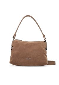 Coccinelle Torebka T96 Coccinellerbekka Suede E5 T96 52 01 01 Brązowy. Kolor: brązowy. Materiał: skórzane, zamszowe