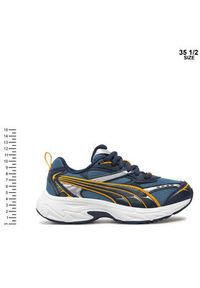 Puma Sneakersy Morphic Techie Jr 396621 05 Niebieski. Kolor: niebieski. Materiał: materiał #3