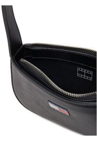Tommy Jeans Torebka Tjw Ess Must Shoulder Bag AW0AW16966 Czarny. Kolor: czarny. Materiał: skórzane #4