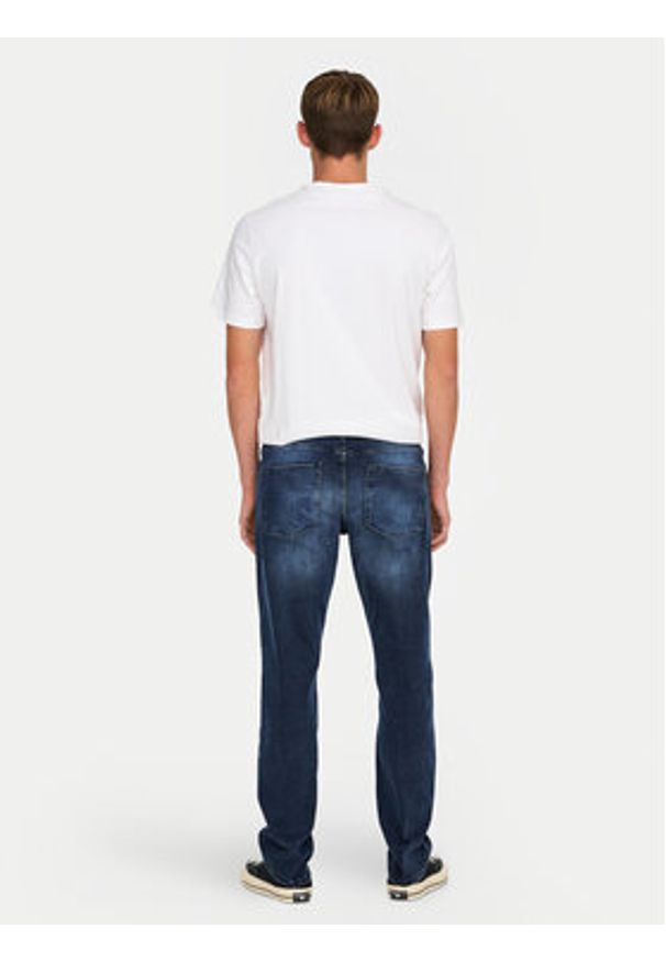 Only & Sons Jeansy 22032697 Granatowy Slim Fit. Kolor: niebieski