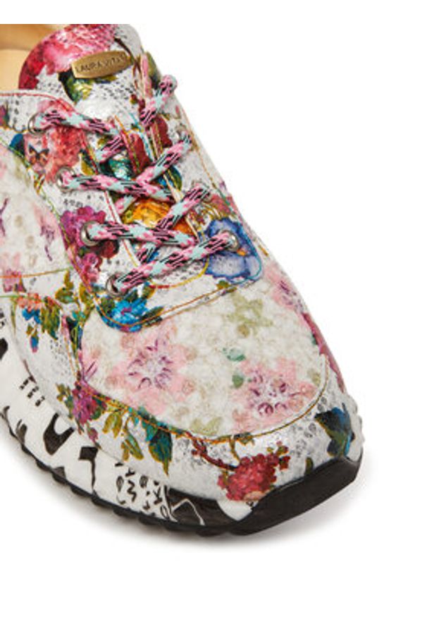 Laura Vita Sneakersy Burton 05 Kolorowy. Materiał: materiał. Wzór: kolorowy