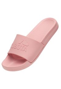 Kubota Klapki Basenowe Basic Plain. Kolor: różowy