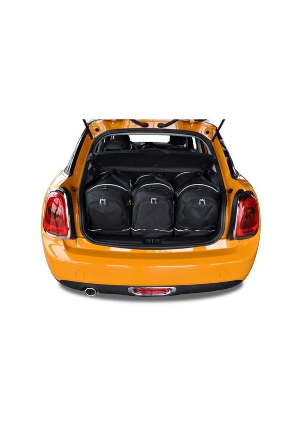 KJUST - Torby Do Bagażnika Mini Cooper 5D 2013-2024 3Szt Kjust. Kolor: czarny. Styl: sportowy