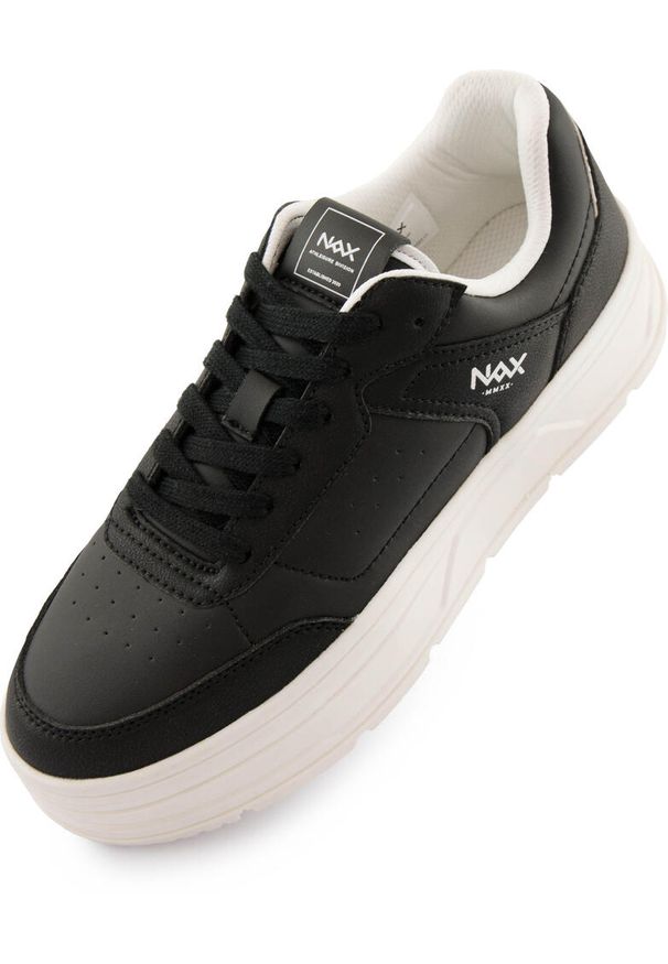 Naak - Damskie Buty Miejskie Nax Duwa 37 - Styl i Komfort. Kolor: fioletowy. Materiał: syntetyk, materiał. Obcas: na platformie