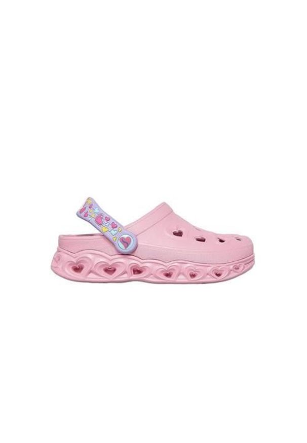 skechers - Buty do chodzenia dla dzieci Skechers Light Hearted. Kolor: różowy. Materiał: materiał, syntetyk