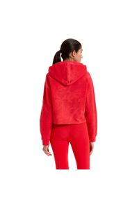 Diadora - Bluza damska DIADORA L. HOODIE CROP MANIFESTO. Kolor: czerwony