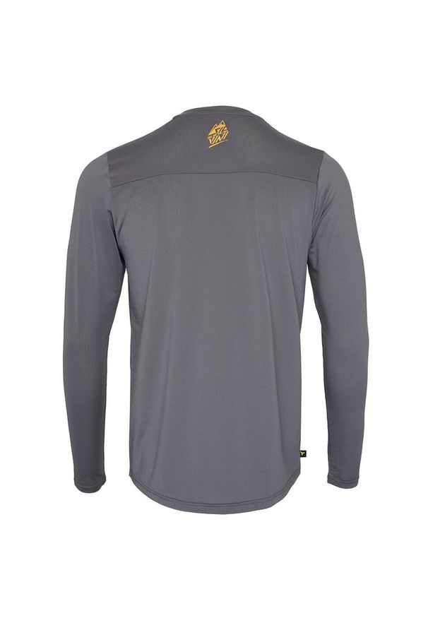 Silvini - Koszulka rowerowa (z długim rękawem) męska SILVINI Men Jersey ELLO. Kolor: szary. Materiał: jersey. Długość rękawa: długi rękaw. Długość: długie