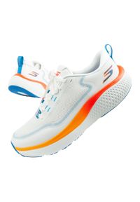 skechers - Buty sportowe lekkie wygodne męskie Skechers Go Run. Okazja: na co dzień. Kolor: biały, wielokolorowy, pomarańczowy. Model: Skechers Sport. Sport: bieganie
