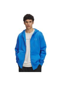Bluza z kapturem i zamkiem błyskawicznym Under Armour Icon Fleece. Typ kołnierza: kaptur. Kolor: niebieski. Sport: fitness #1