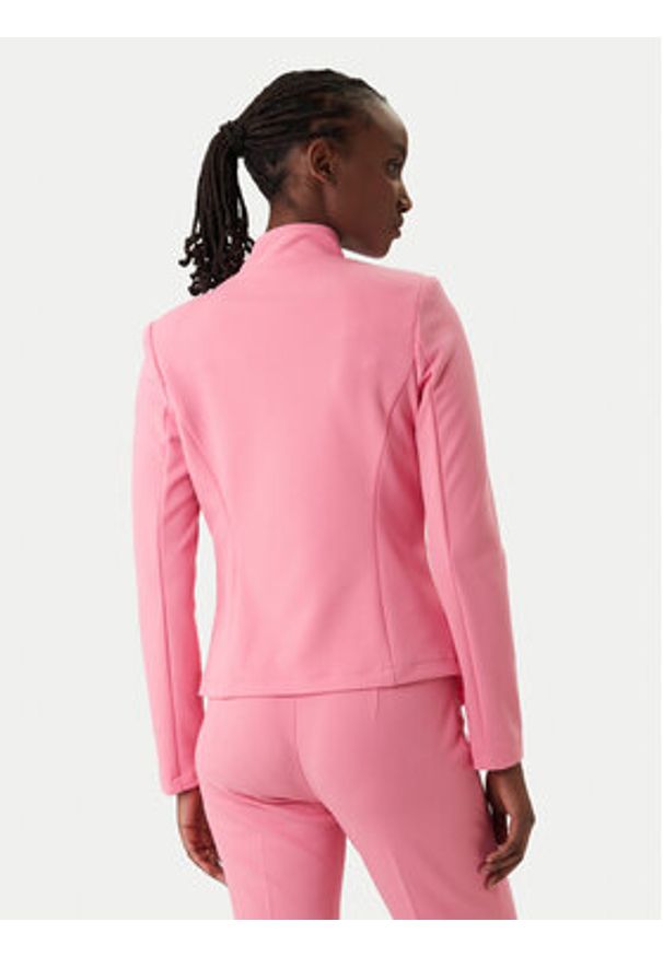 Rinascimento Marynarka CFC0127901003 Różowy Slim Fit. Kolor: różowy. Materiał: syntetyk